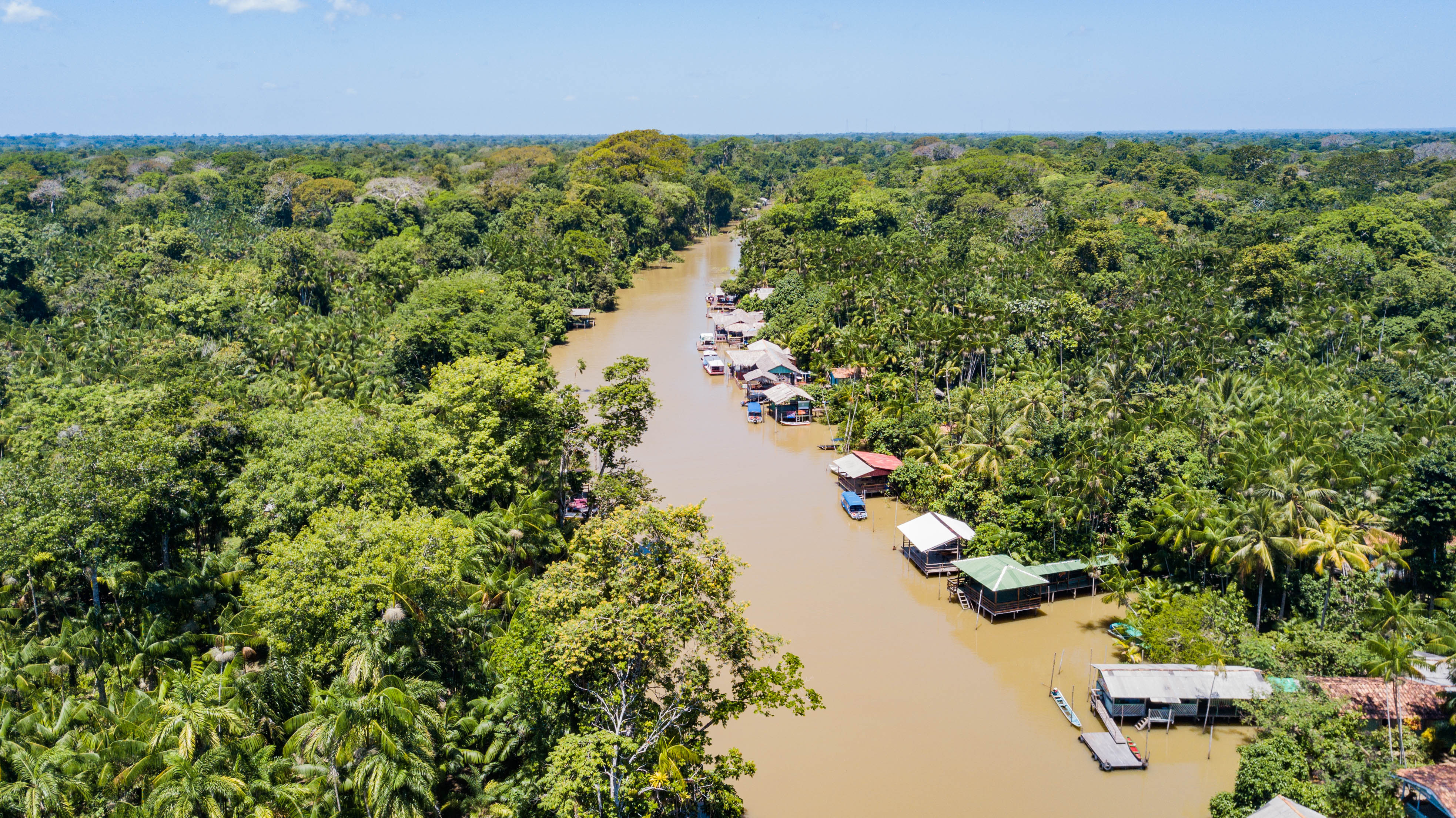 The Amazon in Para, Brazil